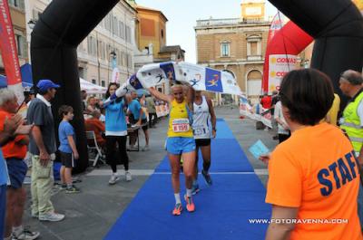 Gaia Peron All Arrivo Della VII Ravenna Night Run 