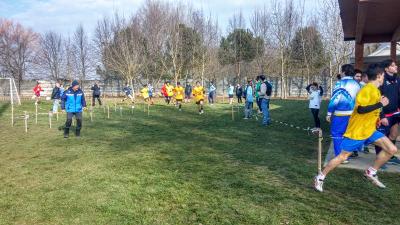 Una Fase Della Campestre Provinciale Del 29 Gennaio Alla Graziola