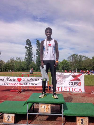 Manuel Lima Sul Gradino Pi Alto Del Podio Ai Campionati Universitari