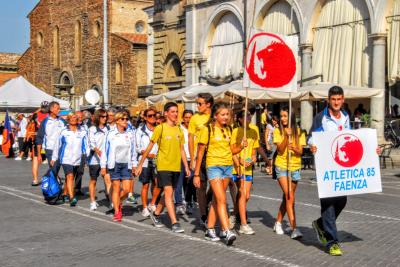 La Rappresentativa Di Atletica 85 Alla Festa Dello Sport