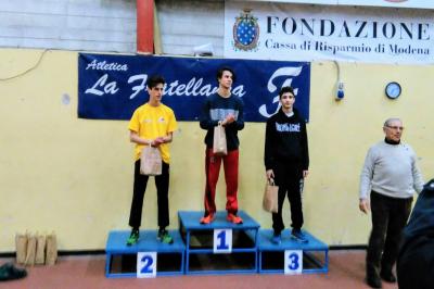 Jacopo Bandini Sul Secondo Gradino Del Podio A Modena 21 01 2017 